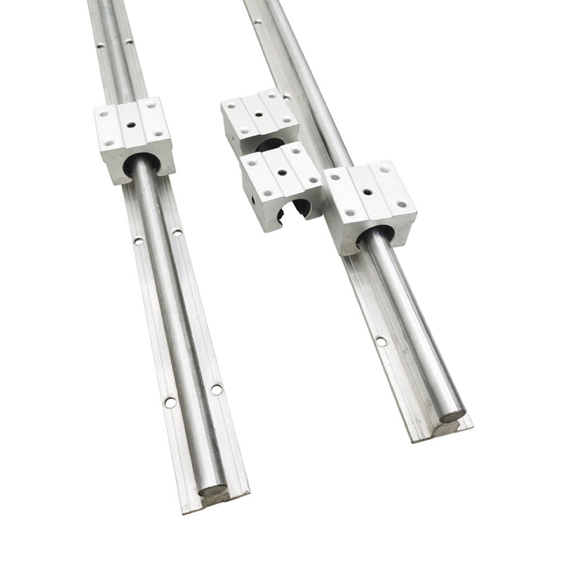 SBR12 1500mm Aluminum Cylindrical Slide Rail