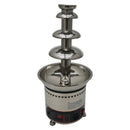 110V Chocolate Waterfall Fountain 4 Tiers