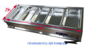 110V Bain-Marie Buffet Food Warmer