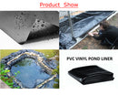 Noir 20'x20' Flexible Water Garden Fish Pond Liner Élasticité HDPE 