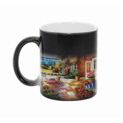 11 oz Full Colour Changing Mug-Black 1 Pc