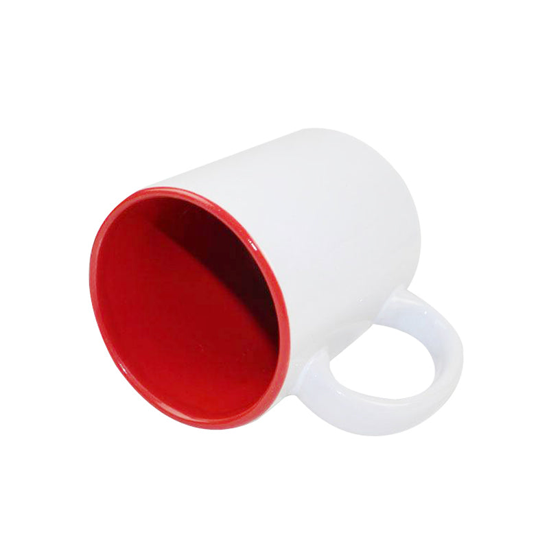 15oz Two-Tone Mug-Red 1 Pc