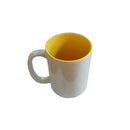 Tasse Bicolore 15oz-Jaune 1 Pc 