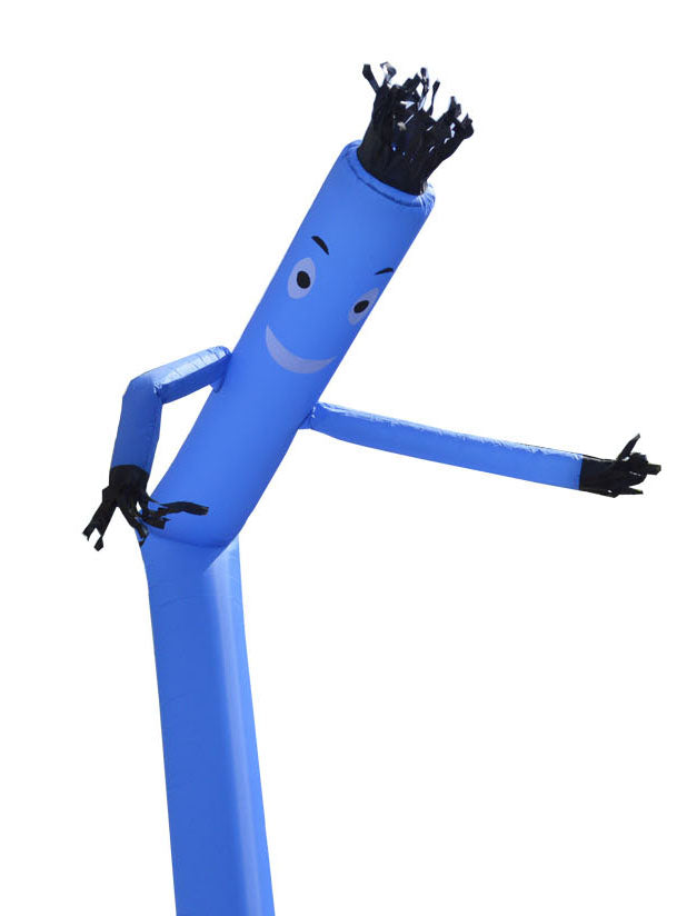 Homme de tube de danseur de marionnette gonflable bleu 