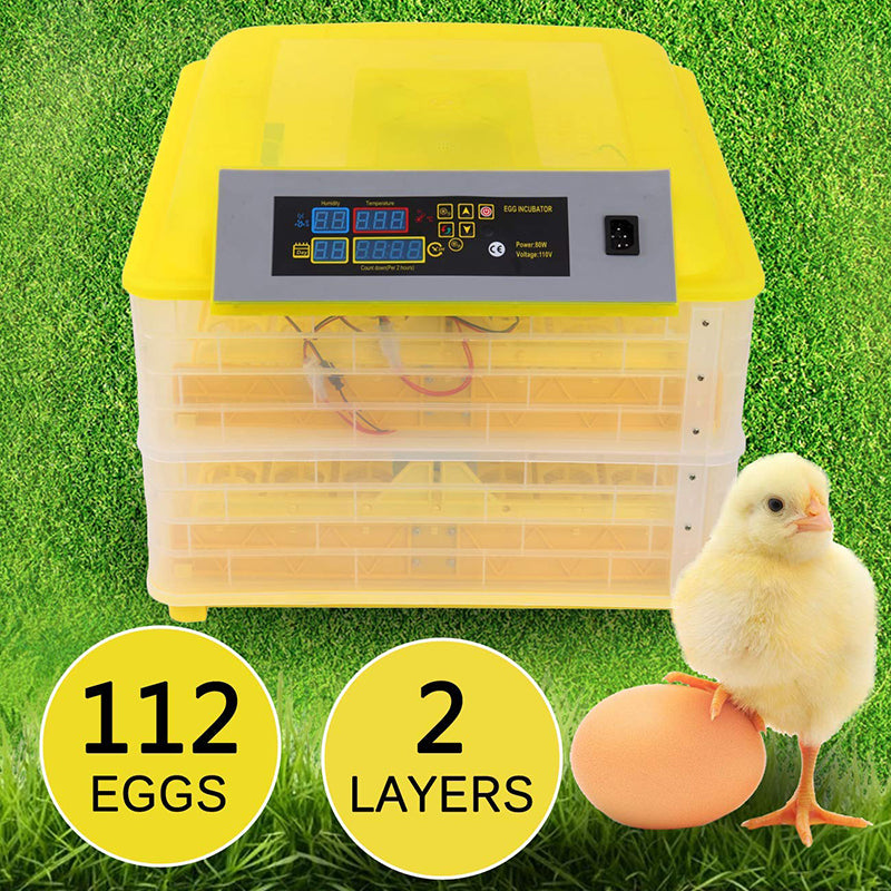 110V 112 Eggs Incubator