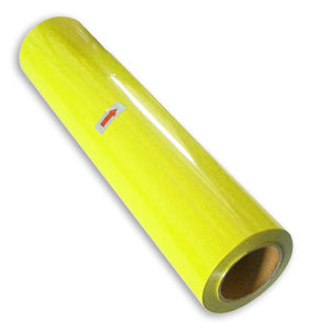 PU Vinyl Neon Yellow-Green CDU-28 20inch x 1Yard