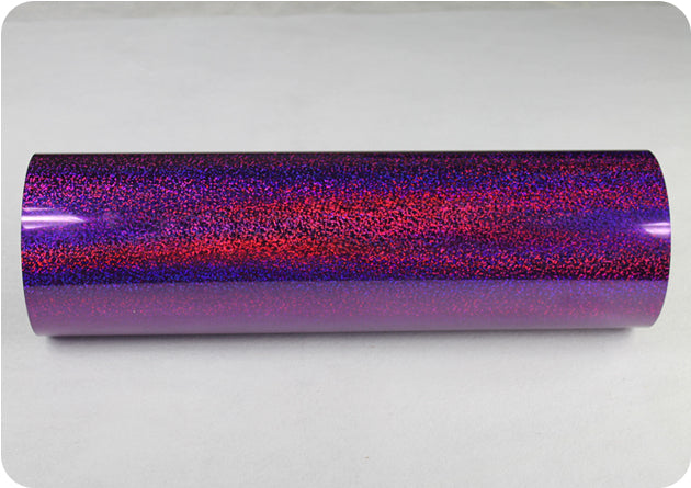 19,29 pouces Largeur PET Laser Heat Transfer Vinyl Violet CDH-04 1Yard