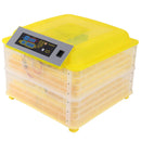 Incubateur d'oeufs de volaille 110V 112 oeufs éclosoir numérique entièrement automatique tournant le contrôle de la température 