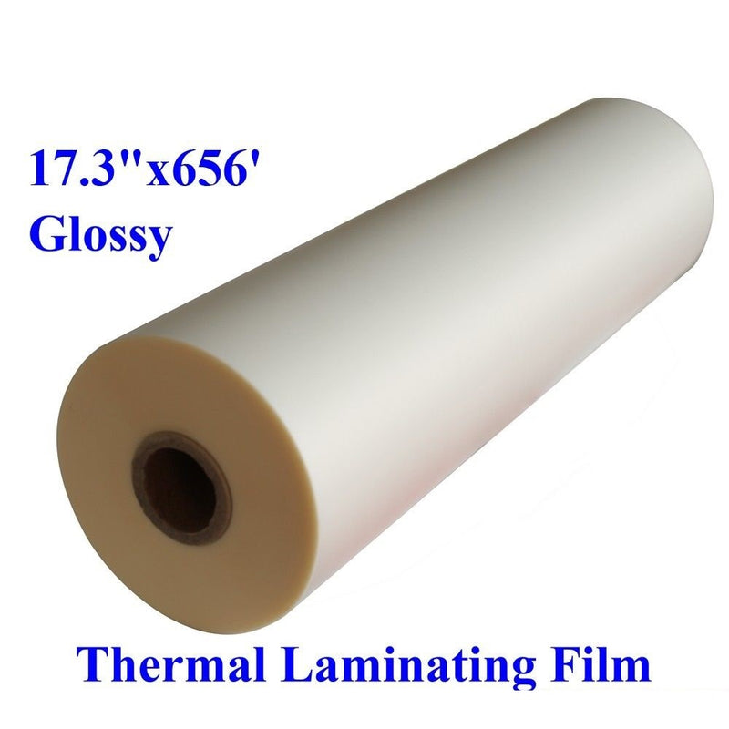 Film de plastification en rouleau brillant 17,3 pouces 44 cm x 200 m 