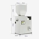 110V Autoweighing Powder Filling Machine 10-500g