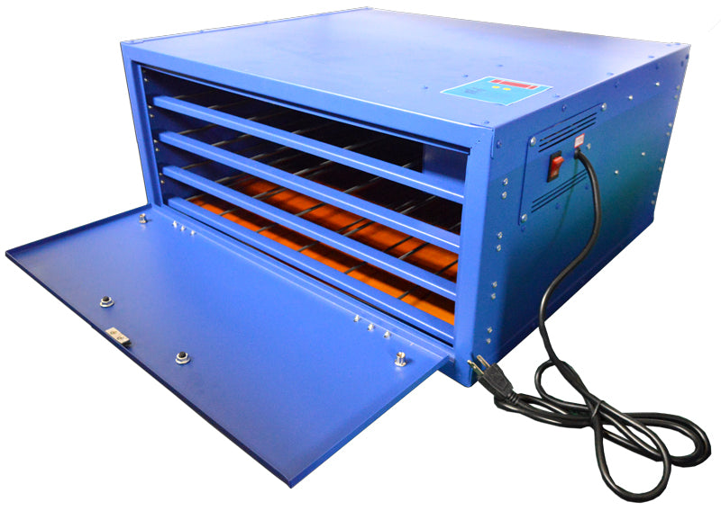 Armoire de séchage d'écran 110V 4 couches chauffage de plaque de contrôle de température d'équipement d'impression d'écran 