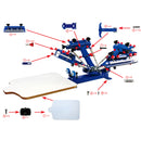 4 couleurs 1 Station sérigraphie presse Fine Tuning T-shirt Micro-enregistrement écran imprimante 