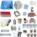 4 Color Screen Printing Materials Kit
