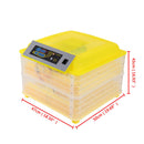 Incubateur d'oeufs de volaille 110V 112 oeufs éclosoir numérique entièrement automatique tournant le contrôle de la température 