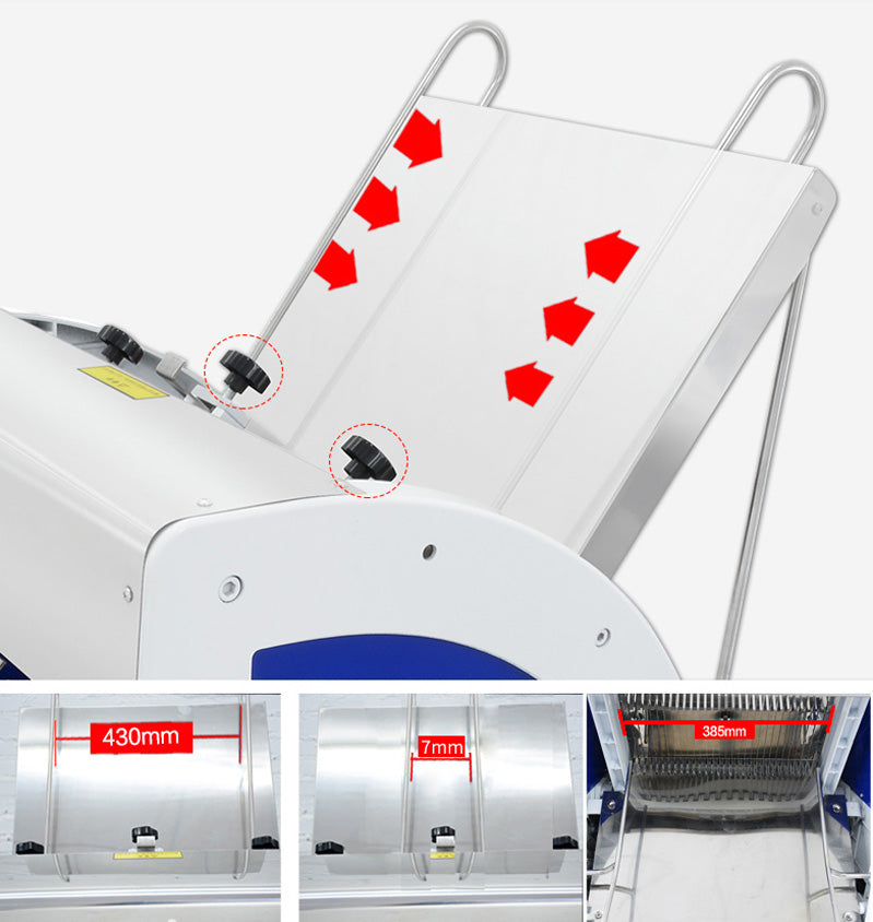 110V Automatic Electric Bread Slicer