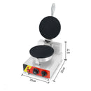 Machine électrique commerciale de fabricant de cône de gaufre de crème glacée d'acier inoxydable 110V 