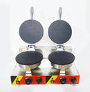 Machine à cône de gaufre à crème glacée (double tête) 