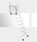 White Loft Wall Ladder Stairs