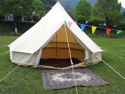 Toile de luxe en plein air Camping Cloche Tente Survie Chasse Glamping 16FT (5m) 
