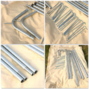 Toile de luxe en plein air Camping Cloche Tente Survie Chasse Glamping 16FT (5m) 