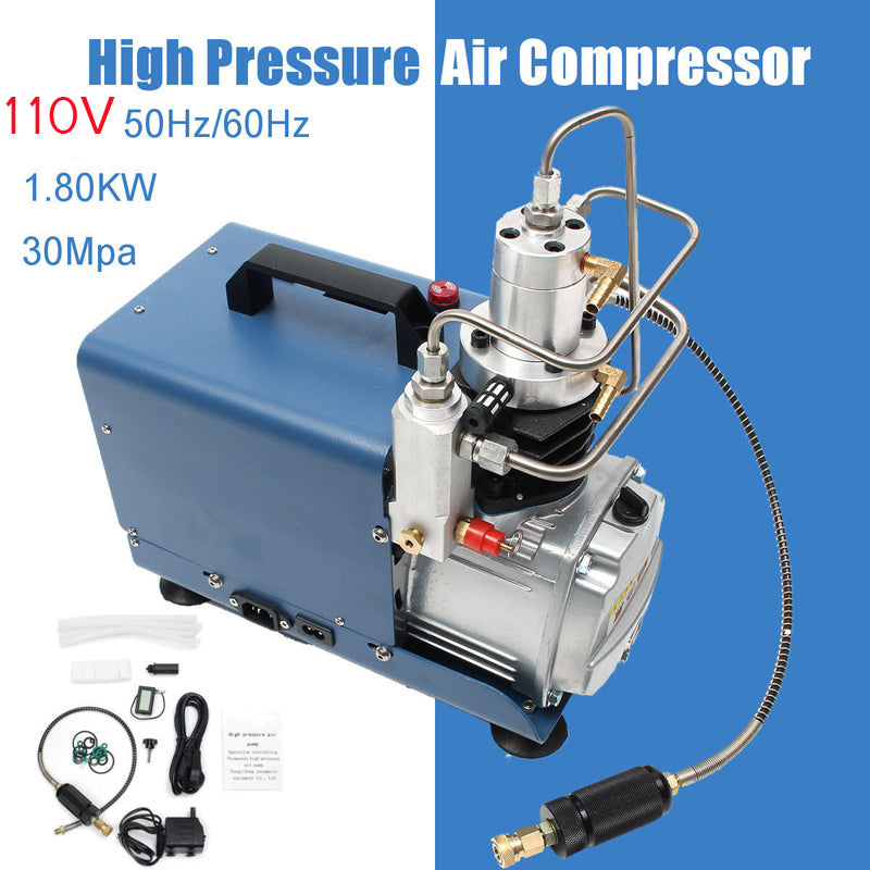 110V High Pressure Electric Air Pump 30Mpa