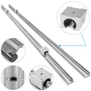 SBR10 1000mm Aluminum Cylindrical Slide Rail