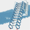 Blue-white Loft Wall Ladder Stairs