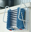 Blue-white Loft Wall Ladder Stairs