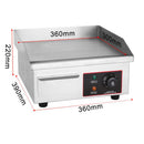 110V Flat Cooking Griddle Grill