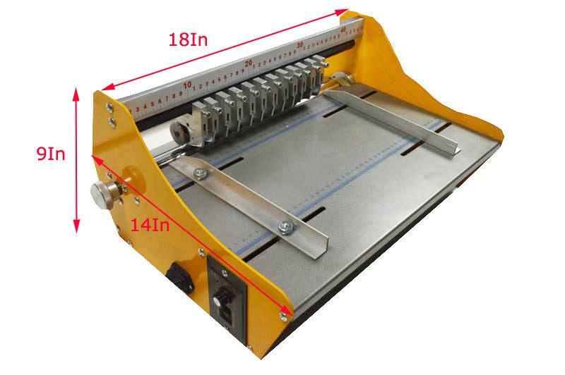 16" 400mm Sticker Half Cutting Machine