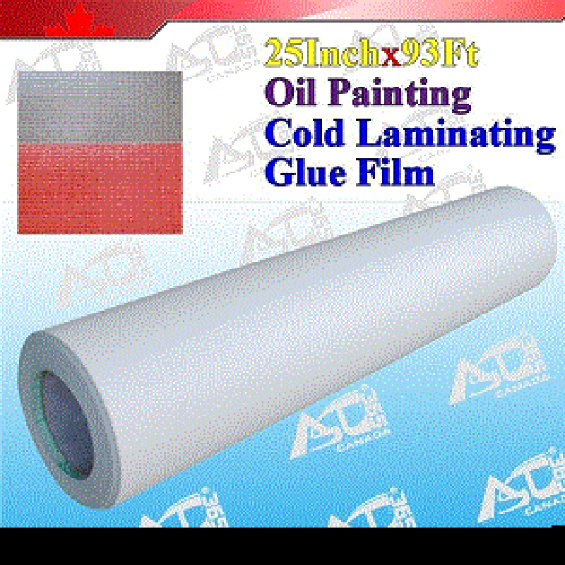 25Inx31Y Oil Painting Cold Laminating Film