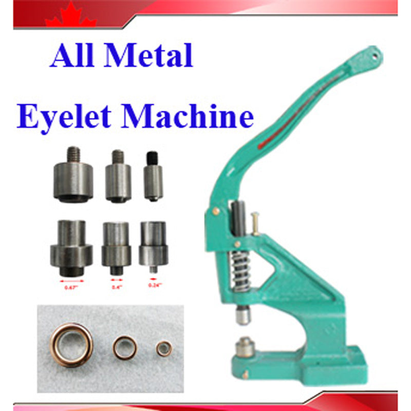 All Metal Manual Eyelet Machine Kit