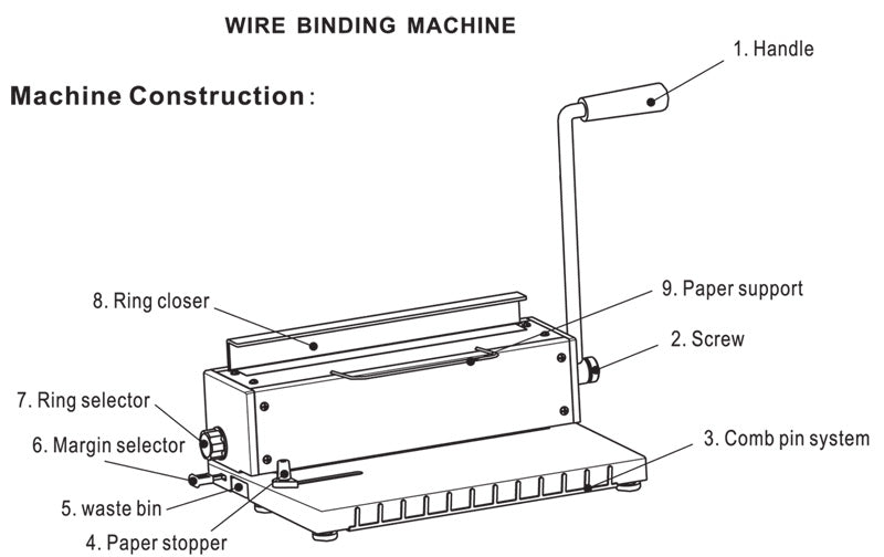 Spiral Coil Punching Binding Machine