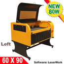 80W 6090 CO2 Laser Engraving Machine
