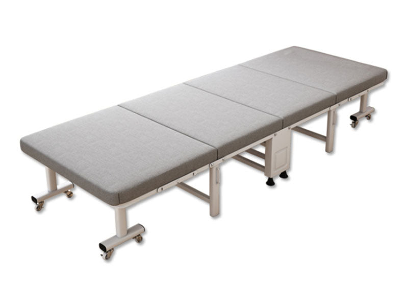 Portable Folding Bed Frame Linen sponge mattress