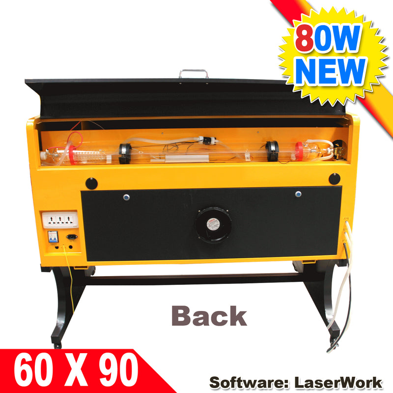 80W 6090 CO2 Laser Gravure Machine De Découpe Graveur 