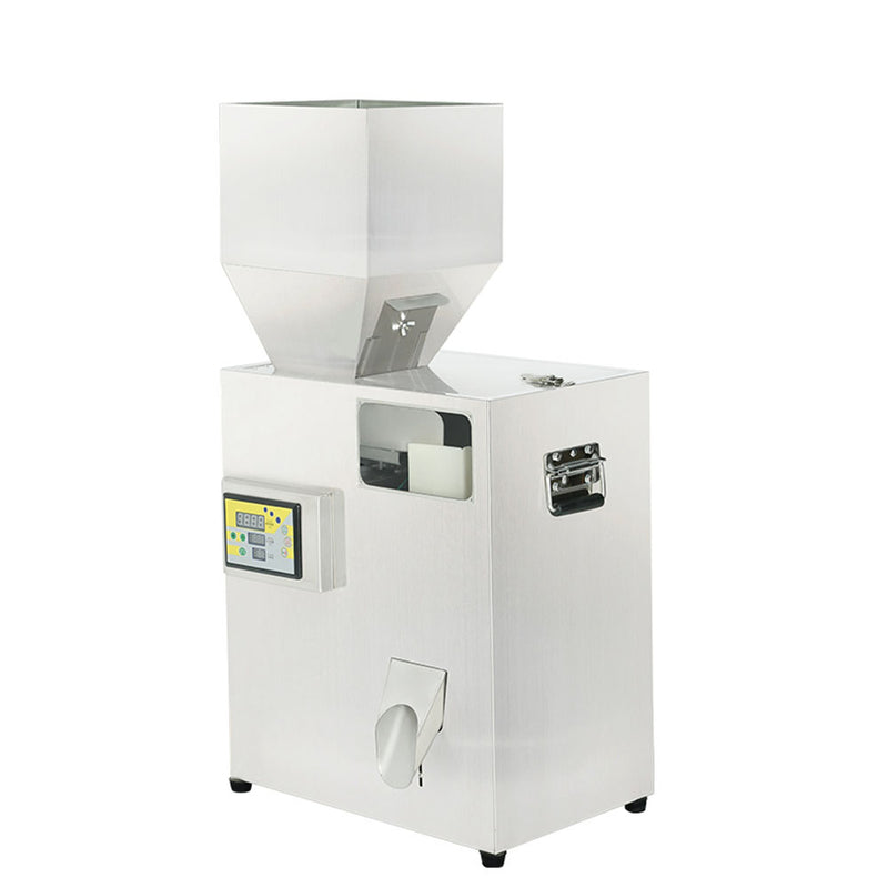 Machine de remplissage de poudre 10-500g Machine de remplissage automatique de particules de remplissage de poudre pour graines cacahuètes noix de cajou poudre de thé de soja 