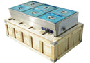 6-Well Commercial Bain-marie Buffet Réchauffeur De Nourriture Vapeur Table Vapeur Réchauffeurs De Nourriture 110V 