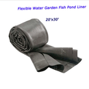 Noir 20'x20' Flexible Water Garden Fish Pond Liner Élasticité HDPE 