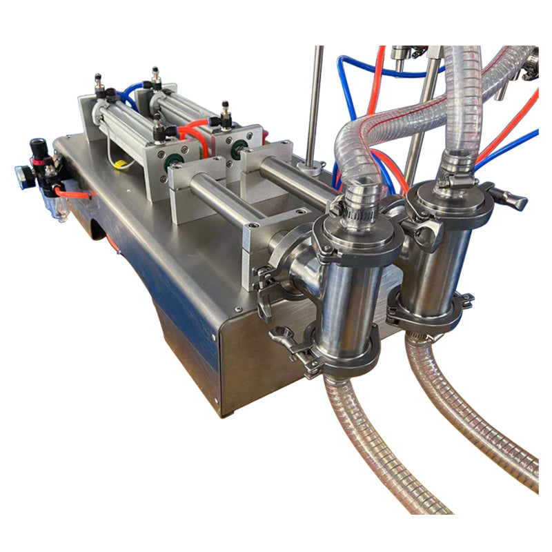 Machine de remplissage de liquide remplisseur de bouteilles de machine de remplissage pneumatique 10-100ML avec double buse