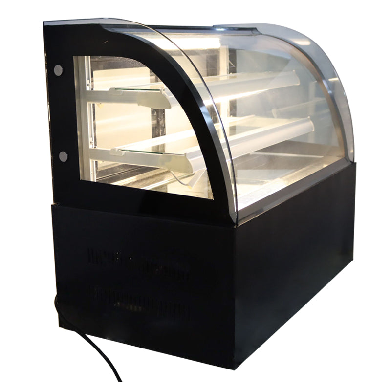 220V Countertop Refrigerated Cake Showcase