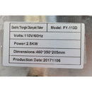 Four électrique à gâteau aux haricots rouges Triangle Machine à gaufres Obanyaki Maker 110V 