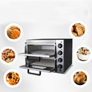 110V Commercial Double-decker Pizza Electric Oven