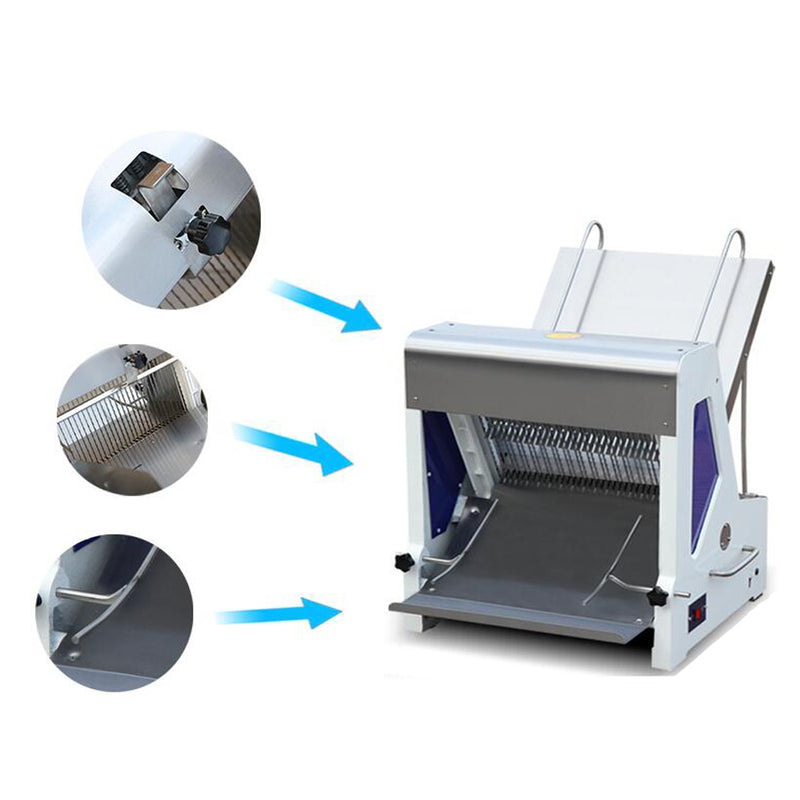 110V Automatic Electric Bread Slicer