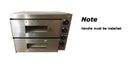 110V Commercial Double-decker Pizza Electric Oven