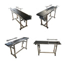 110V 1.5m PVC Conveyor Double Guardrail 30cm