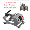 3in1 110V Mug Heat Press Machine pour 11oz 12oz 17oz Mug 
