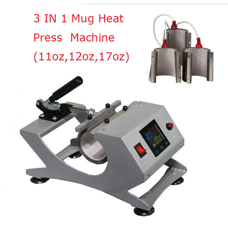 3in1 Mug Heat Press Machine Sublimation Transfer