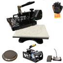 Presse à chaud numérique professionnelle multifonctionnelle 5 en 1 110V 