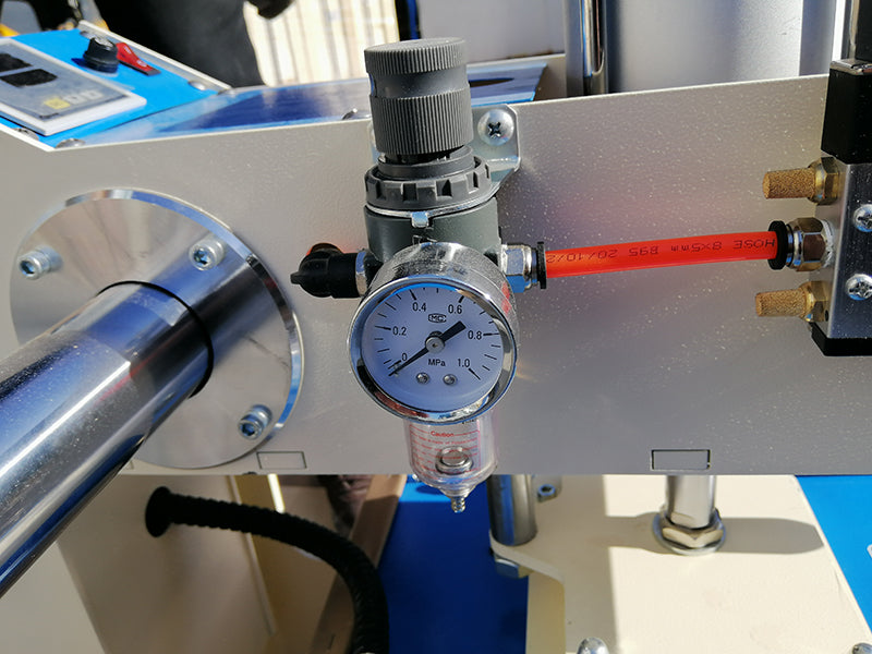 Machine de presse à chaud à double station pneumatique automatique Upper Glide 16 "* 20"